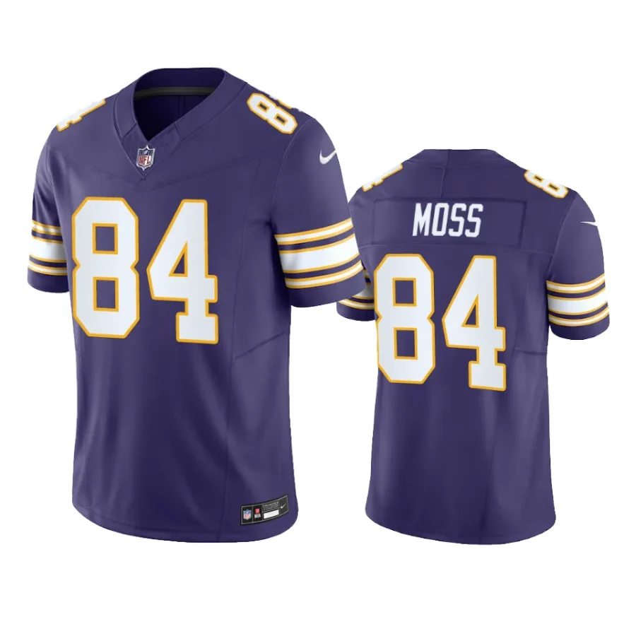 randy moss vikings purple classic f.u.s.e. limited jersey