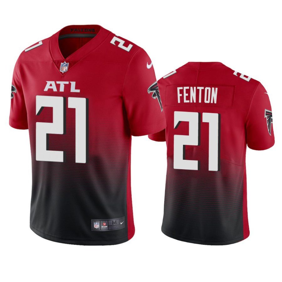 rashad fenton falcons alternate vapor limited red jersey