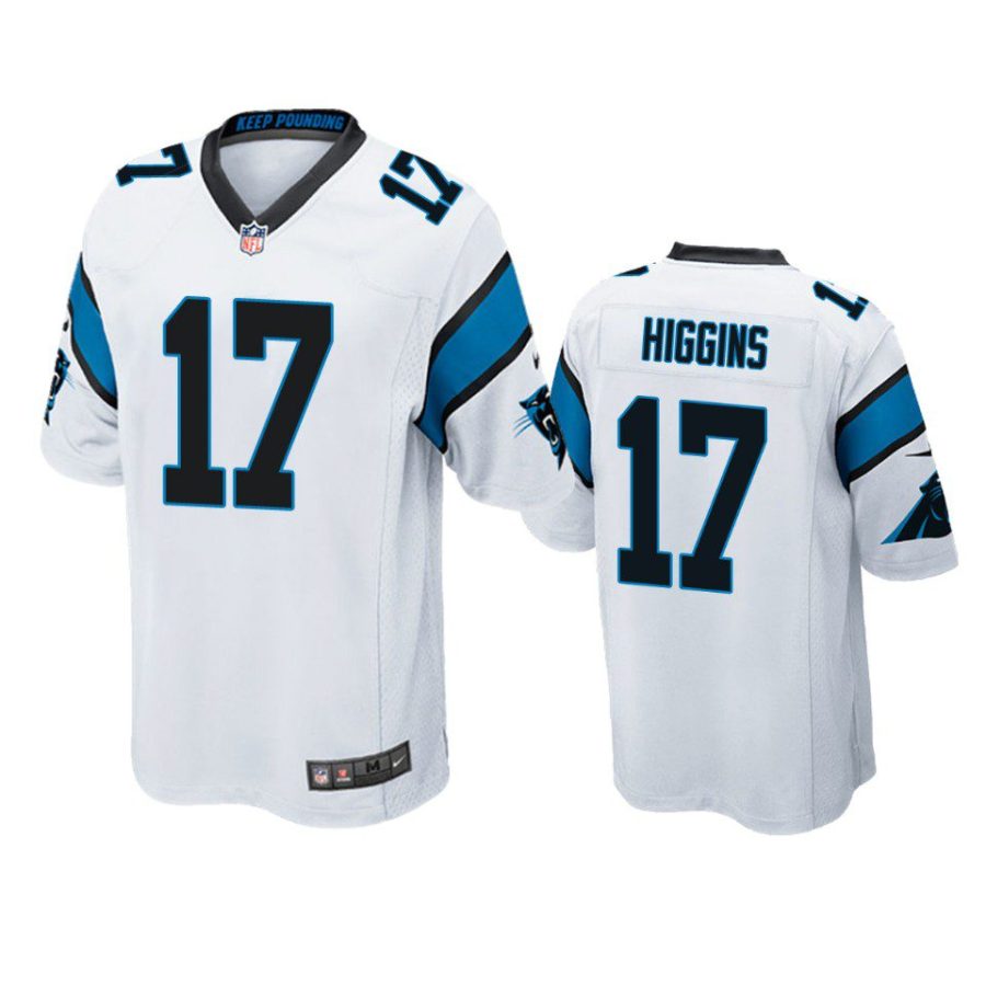 rashard higgins panthers white game jersey