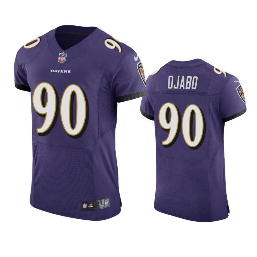 ravens david ojabo purple vapor elite jersey