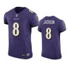 ravens lamar jackson purple vapor elite jersey