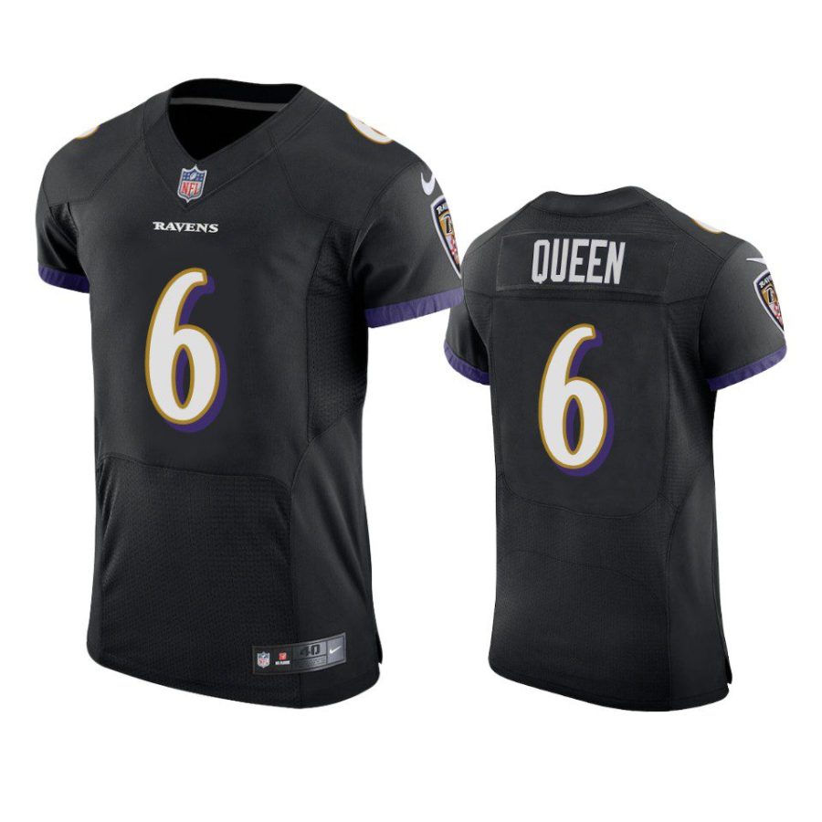 ravens patrick queen black vapor elite jersey