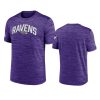 ravens purple velocity athletic stack performance t shirt