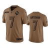 ravens rashod bateman limited 2023 salute to service brown jersey