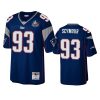 richard seymour patriots navy pro football hall of fame class of 2022 legacy replica jersey