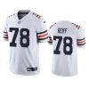 riley reiff bears classic limited white jersey