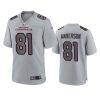 robbie anderson cardinals gray atmosphere fashion game jersey