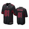 robby anderson cardinals 2nd alternate game black jersey