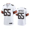 rodger saffold browns game white jersey