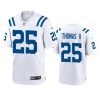 rodney thomas ii colts white game jersey