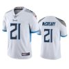 roger mccreary titans vapor limited white jersey