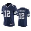 roger staubach cowboys navy vapor jersey 0a