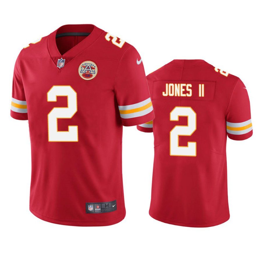 ronald jones ii chiefs red vapor jersey