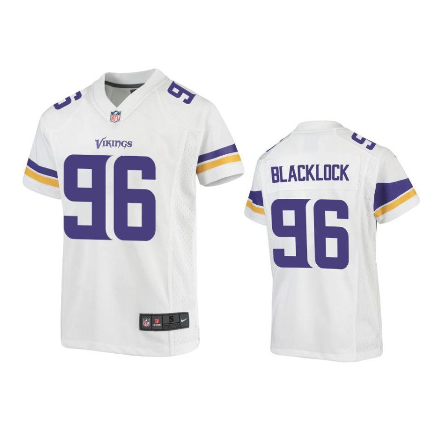 ross blacklock game youth white jersey