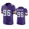 ross blacklock vikings jersey purple vapor limited