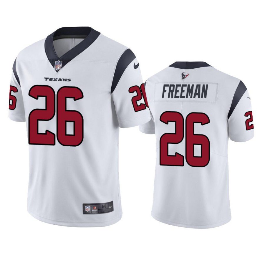 royce freeman texans white vapor jersey