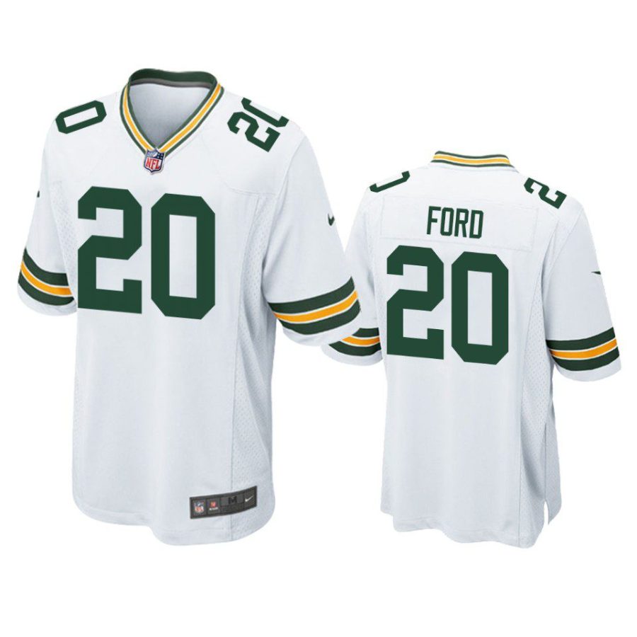 rudy ford packers white game jersey