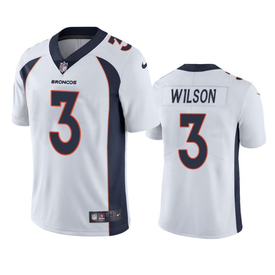 russell wilson broncos white vapor jersey