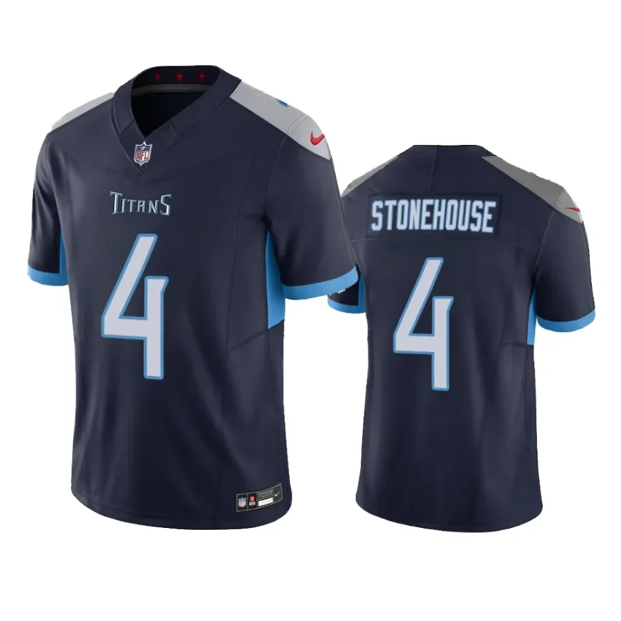 ryan stonehouse titans vapor f.u.s.e. limited navy jersey