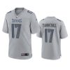 ryan tannehill titans gray atmosphere fashion game jersey