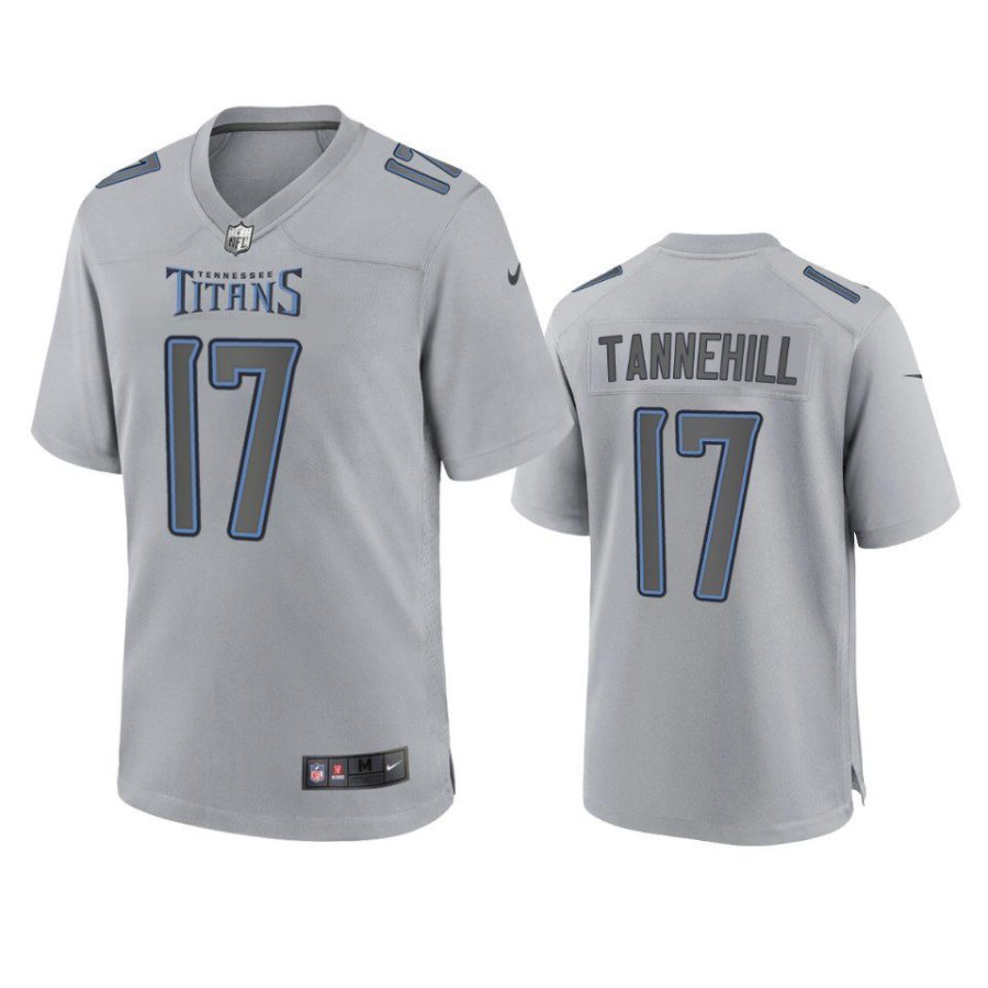 ryan tannehill titans gray atmosphere fashion game jersey