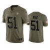 saints cesar ruiz olive limited 2022 salute to service jersey