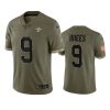 saints drew brees olive limited 2022 salute to service jersey