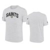 saints white velocity athletic stack performance t shirt