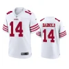 sam darnold 49ers white game jersey