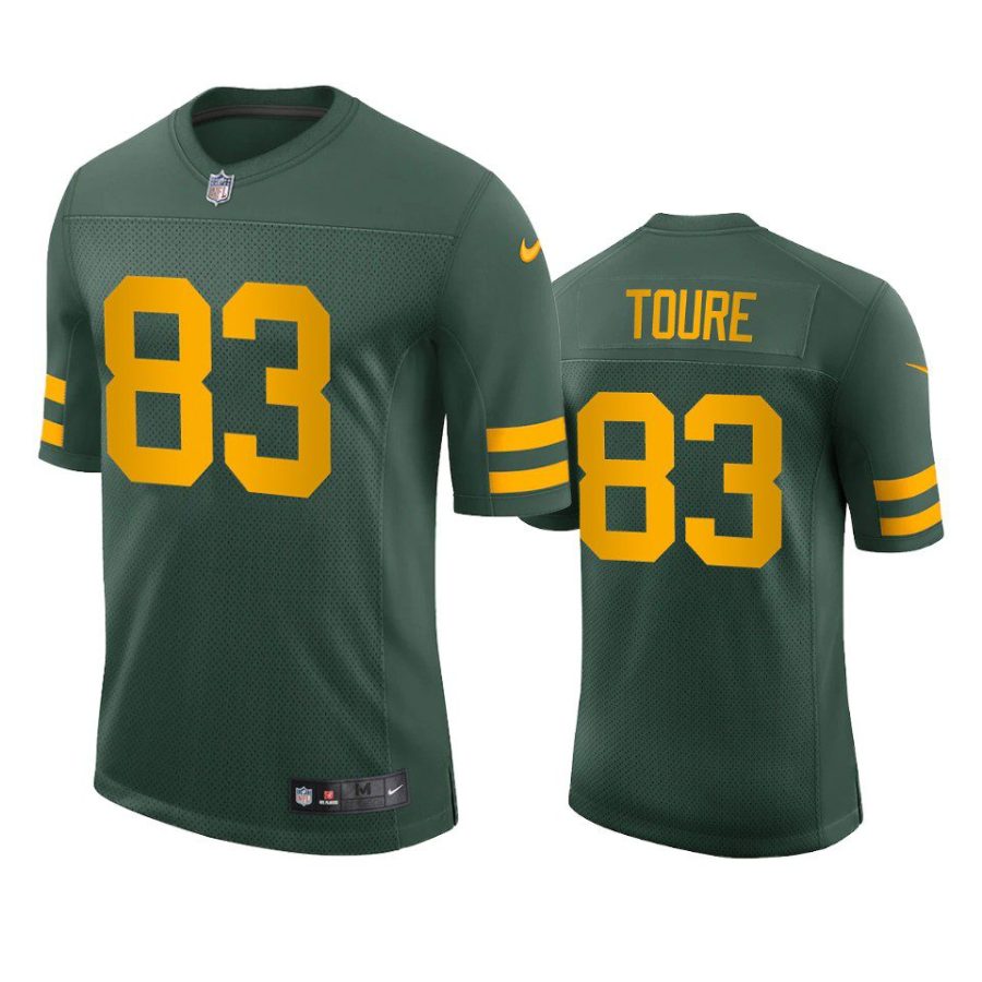 samori toure packers alternate vapor limited green jersey