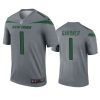 sauce gardner jets inverted legend gray jersey