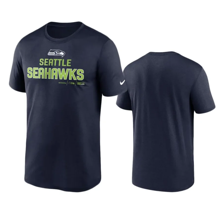 seahawks college navy legend community t shirt