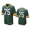 sean rhyan packers green game jersey