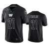 sean taylor commanders black reflective limited jersey