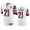 sean taylor commanders white 90th anniversary limited jersey