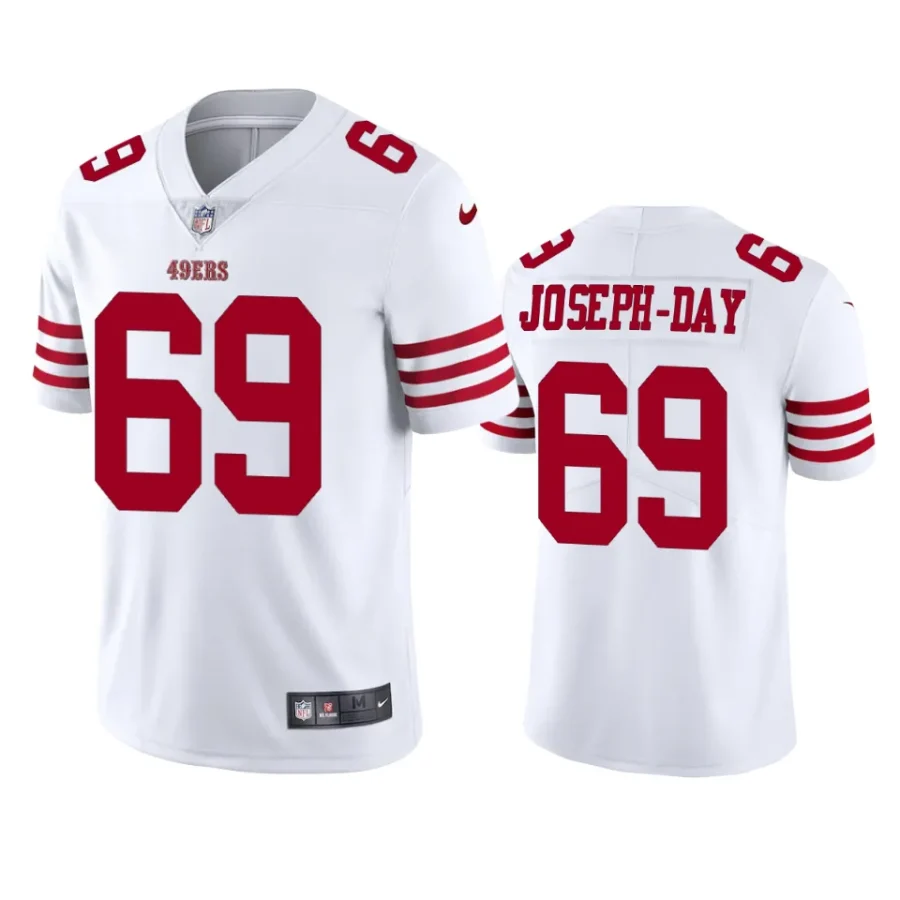 sebastian joseph day 49ers jersey white vapor limited