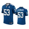 shaquille leonard colts indiana nights legend royal jersey