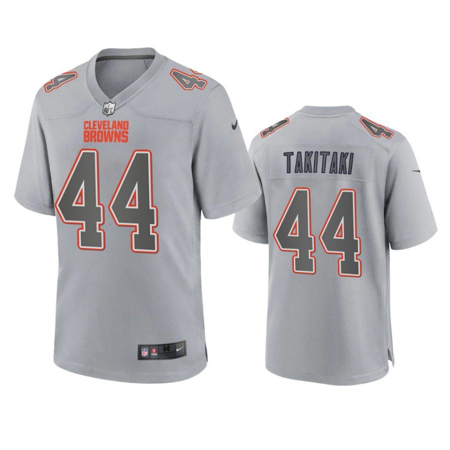 sione takitaki browns gray atmosphere fashion game jersey