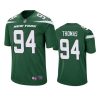 solomon thomas jets green game jersey