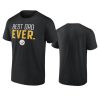 steelers black best dad ever t shirt