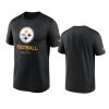 steelers black infographic performance t shirt