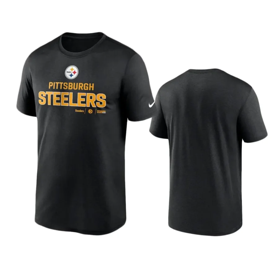 steelers black legend community t shirt