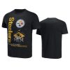 steelers black staple world renowned t shirt