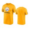 steelers gold infographic performance t shirt