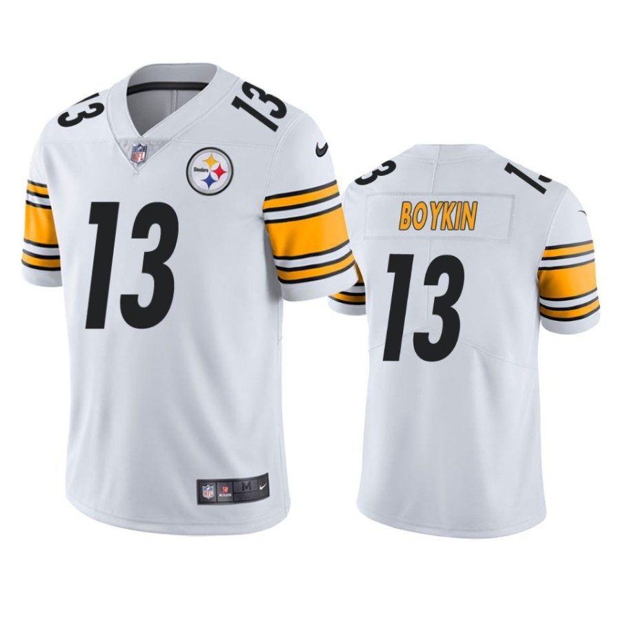 steelers miles boykin white vapor jersey