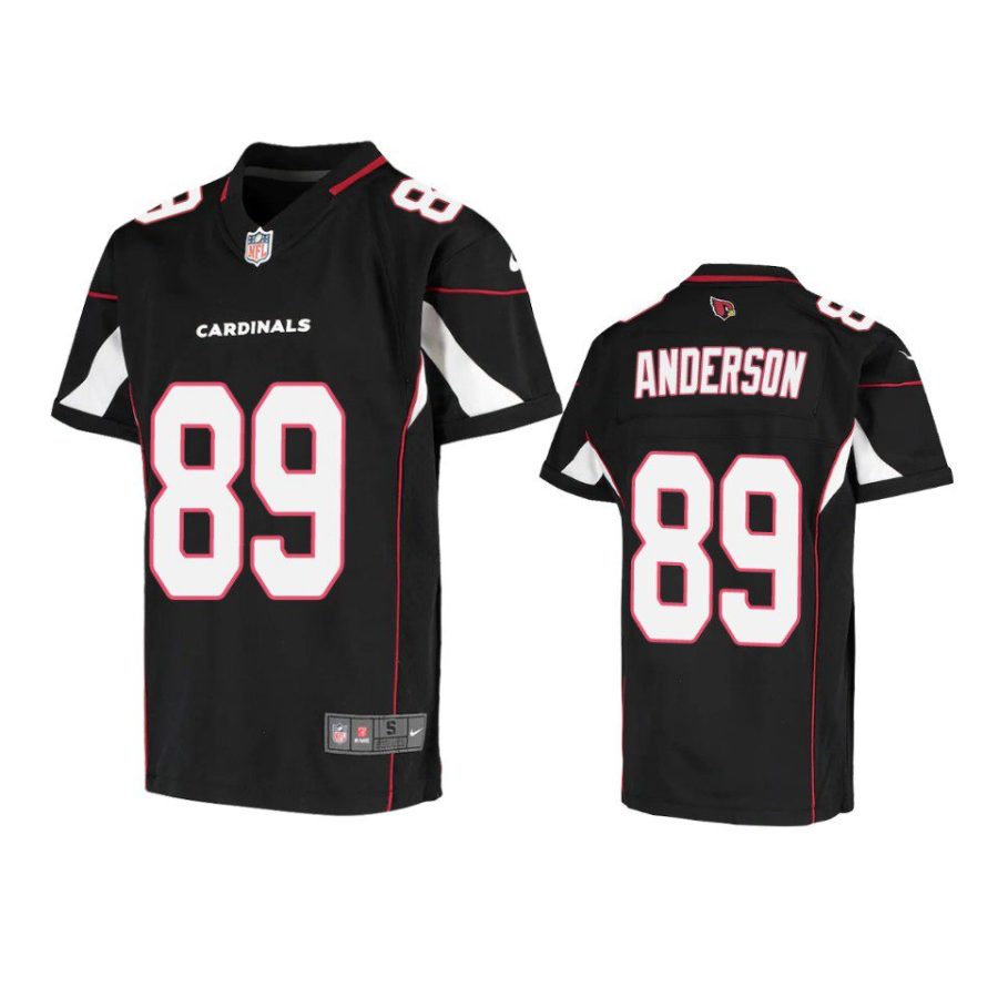 stephen anderson game youth black jersey