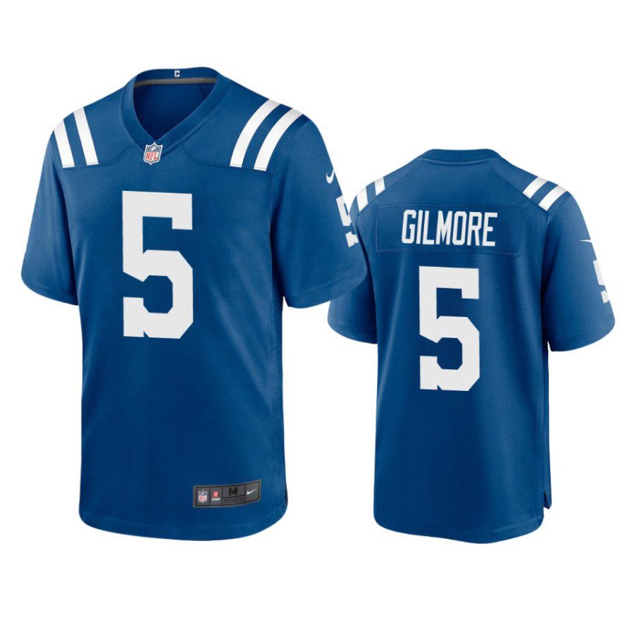 stephon gilmore colts game royal jersey