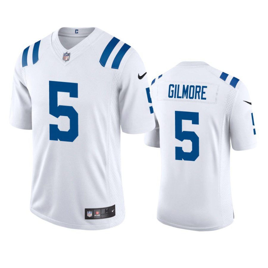 stephon gilmore colts vapor limited white jersey