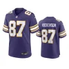 t.j. hockenson vikings classic game purple jersey