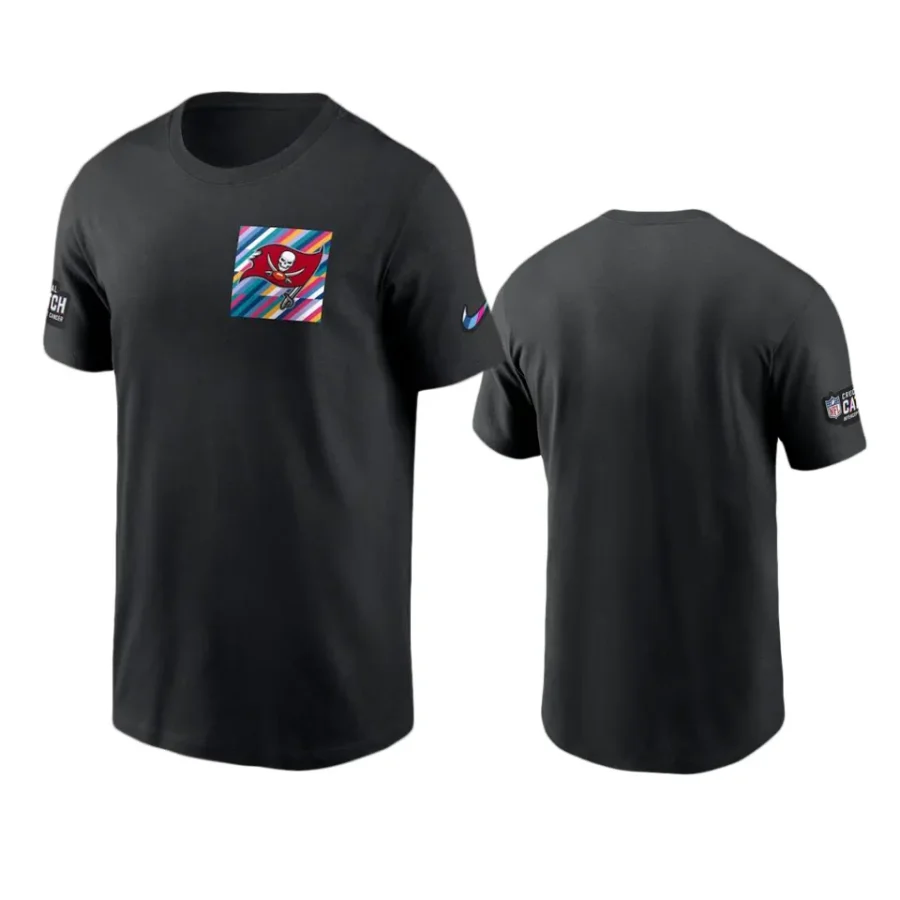 tampa bay buccaneers black 2023 nfl crucial catch sideline t shirt